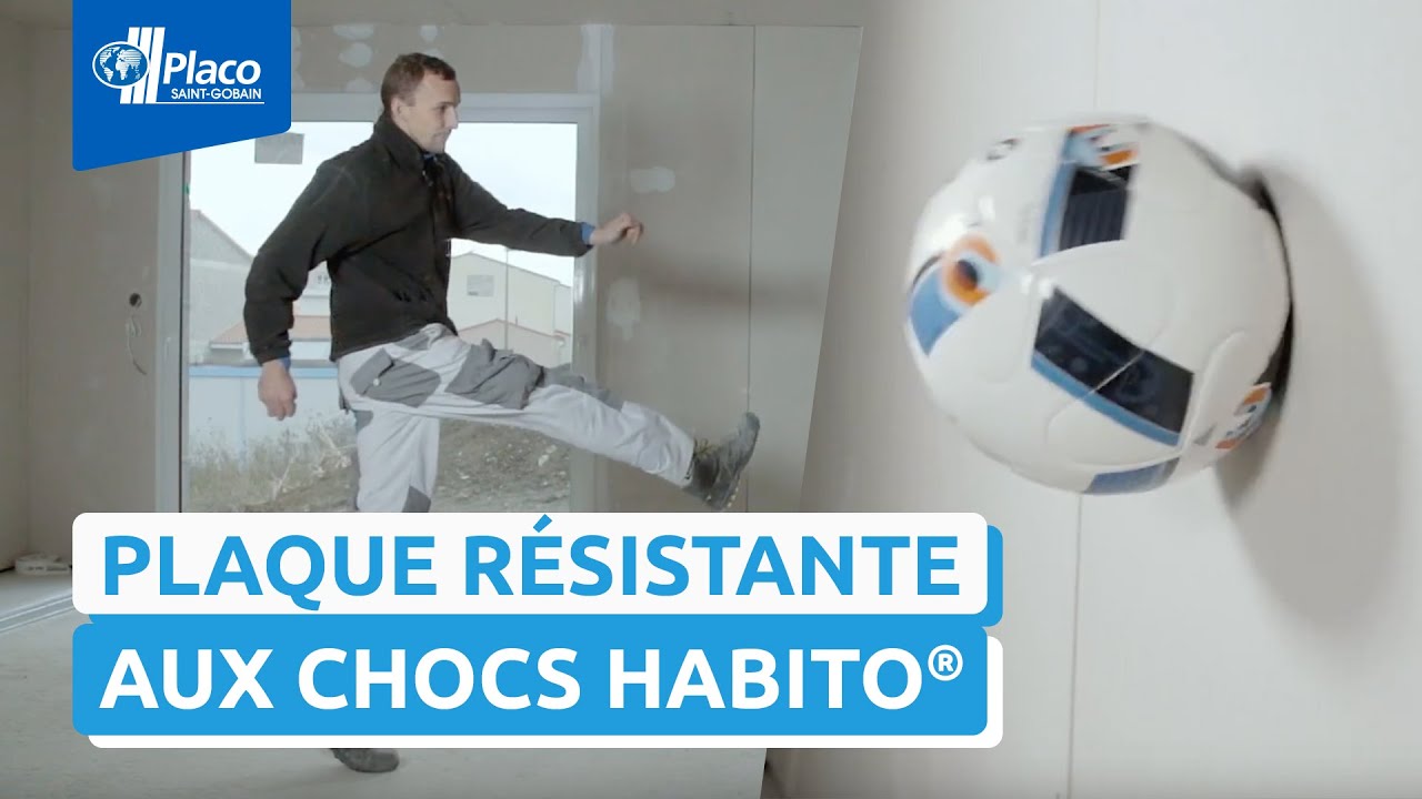 On teste la plaque de plâtre la plus résistante aux chocs : Habito® thumbnail